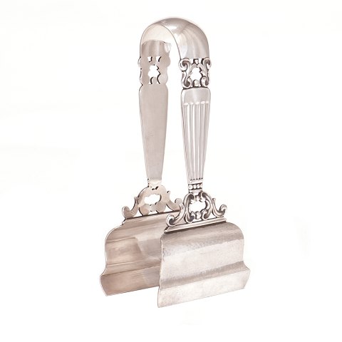 Georg Jensen König sterlingsilber Spargelzange. L: 
18,5cm