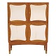 Jens Ingvard Jensen cabinet, Danish walnut. Signed circa 1948. H: 156cm. W: 120cm. D: 42cm
